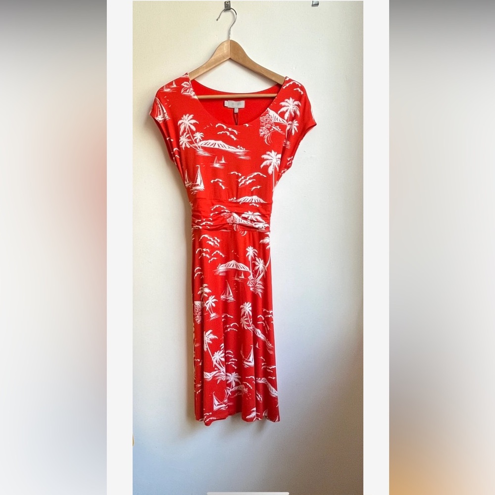 Hobbs London Matilda Dress Mango White